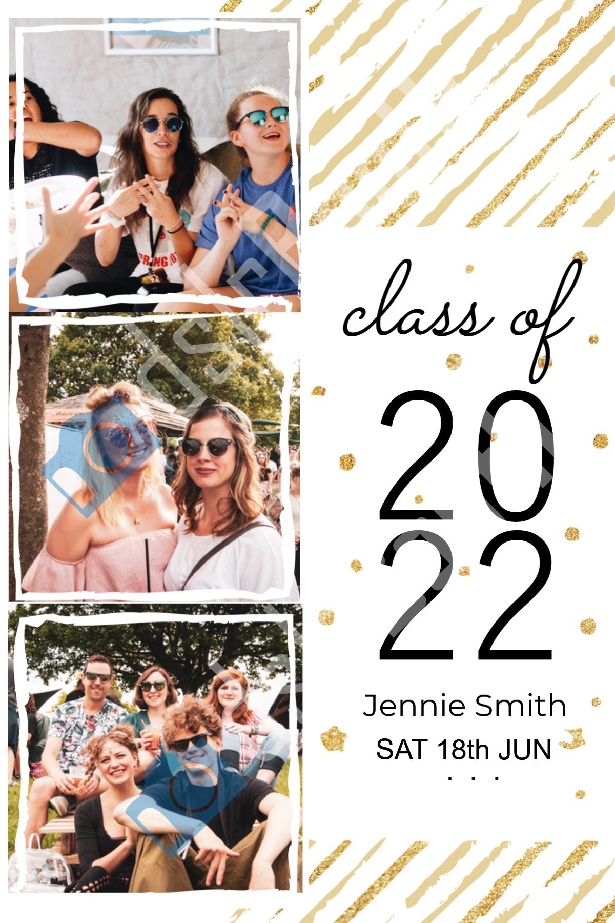 Gold Graduation