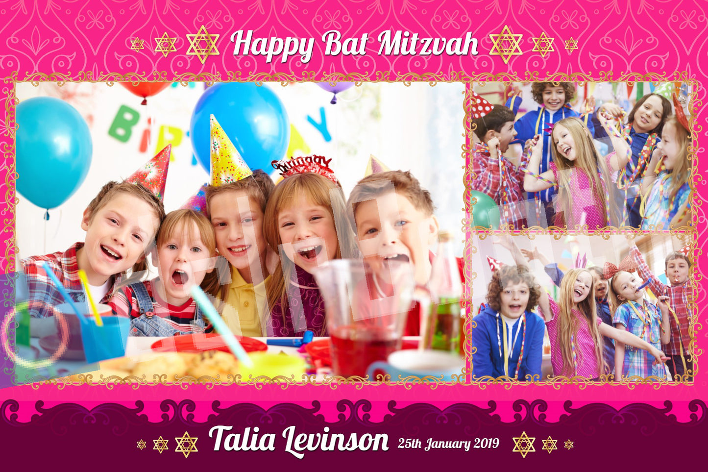 Pink Bat Mitzvah