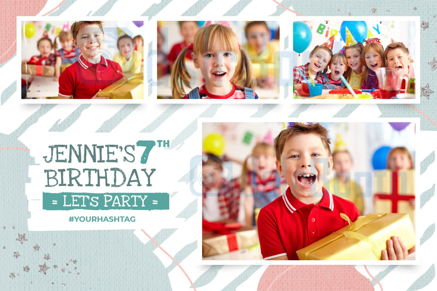 Playful Pastel Birthday