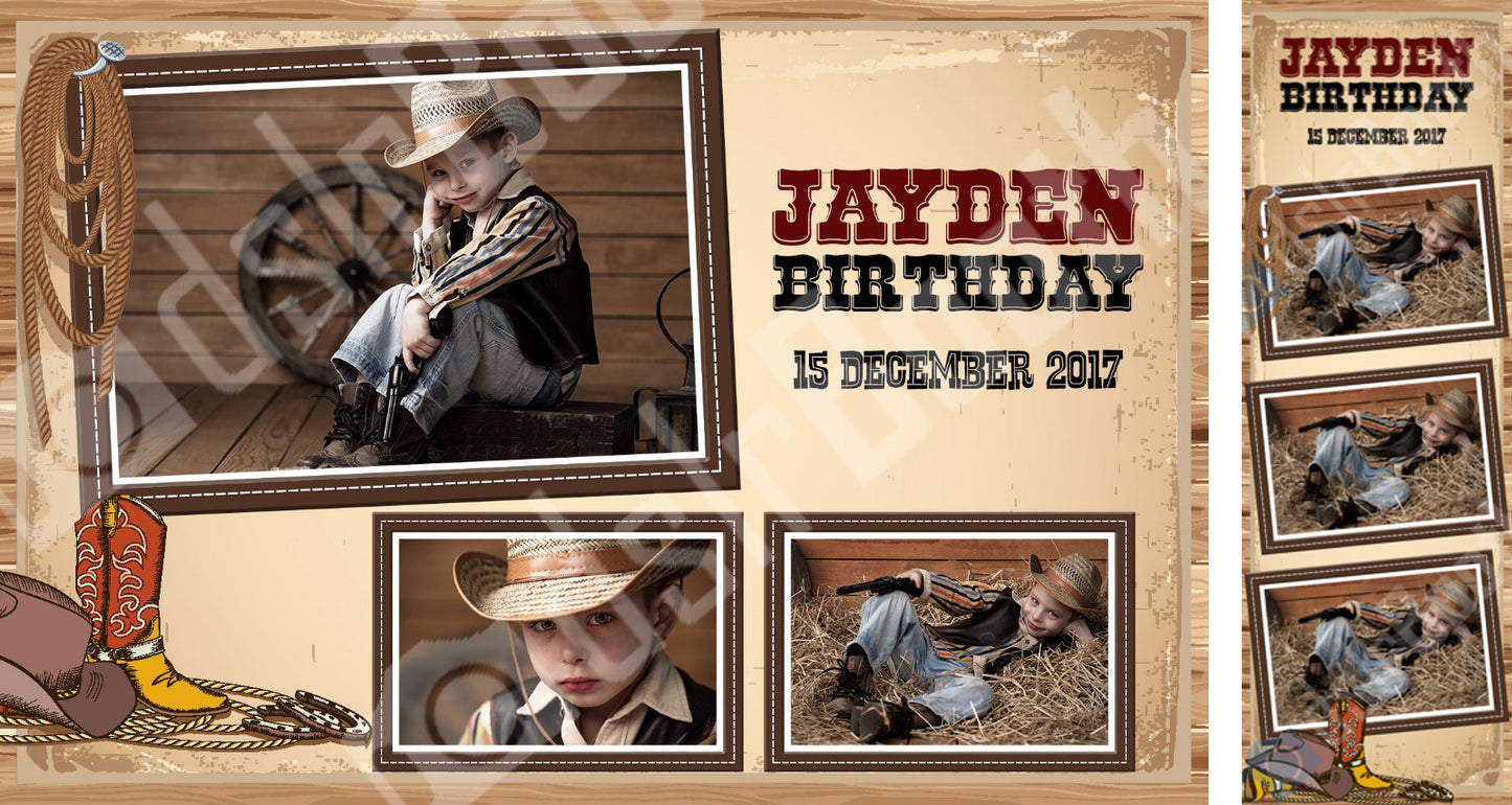Children's Western Birthday