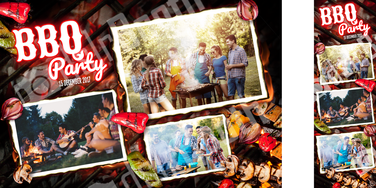 Birthday Bbq Template