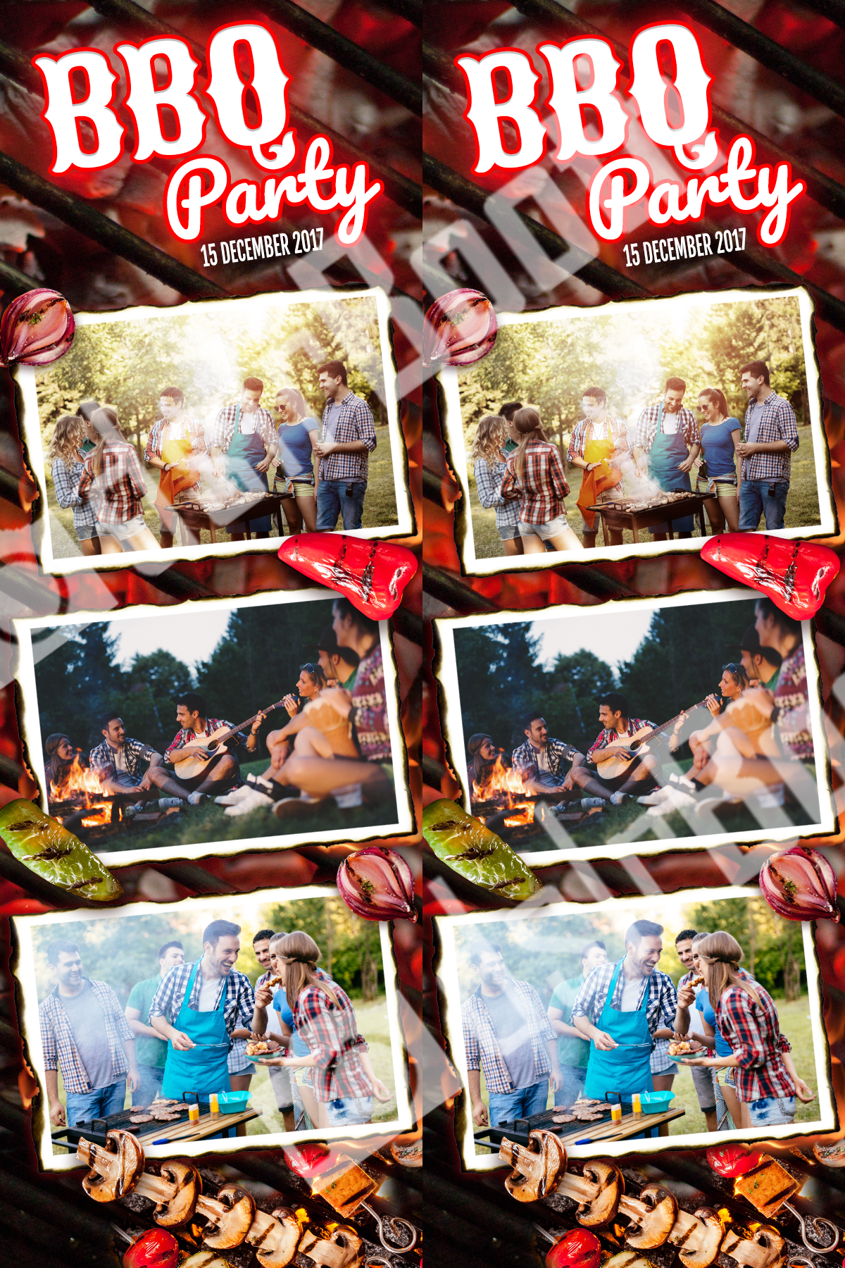 Birthday Bbq Template