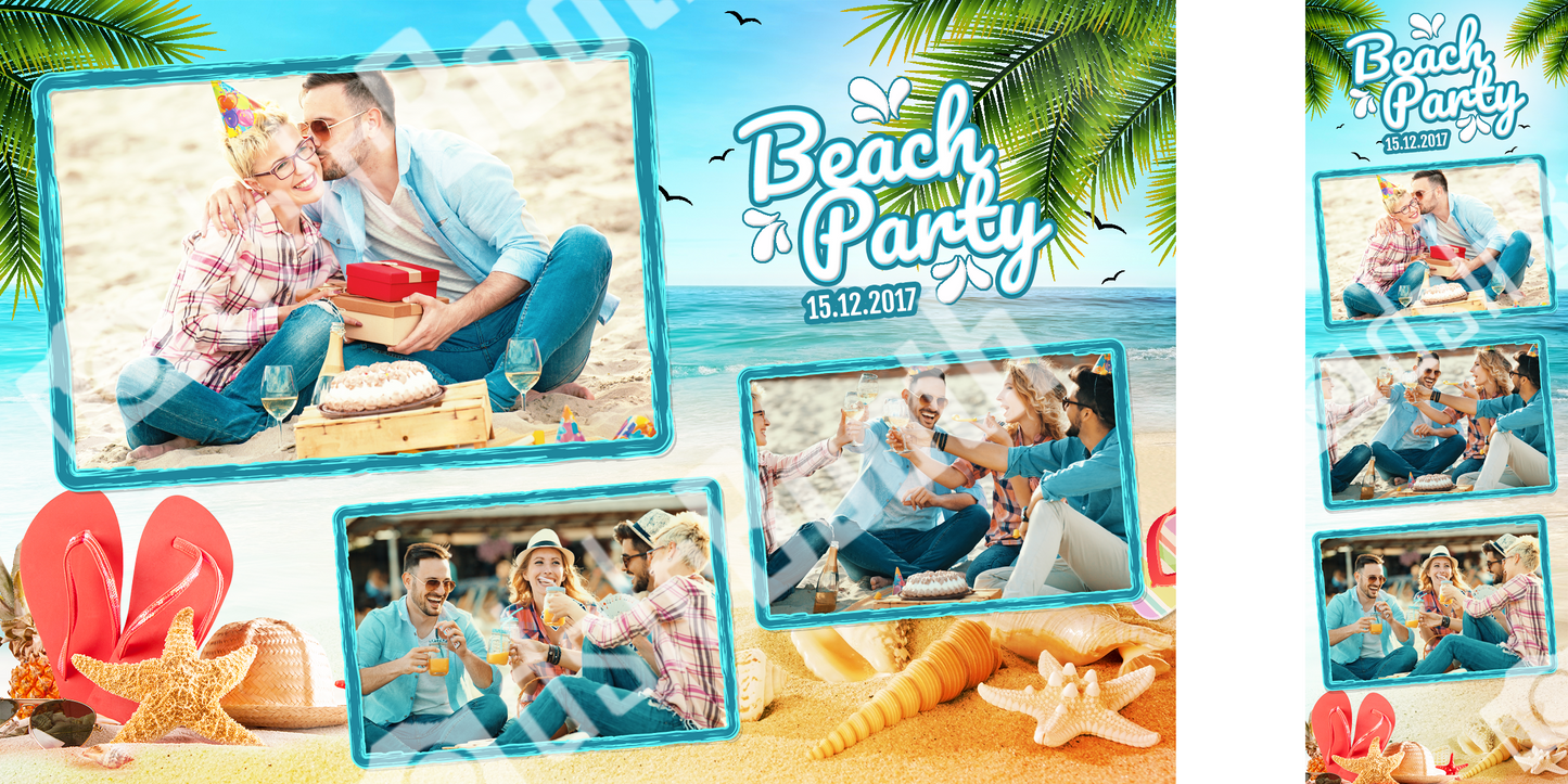 Beach Party Template