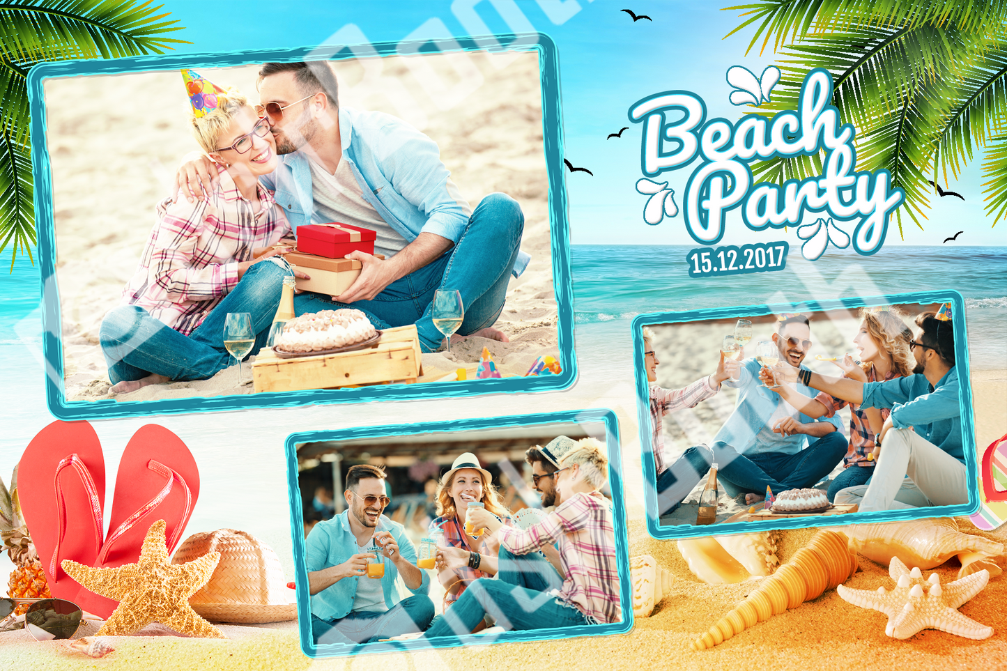 Beach Party Template