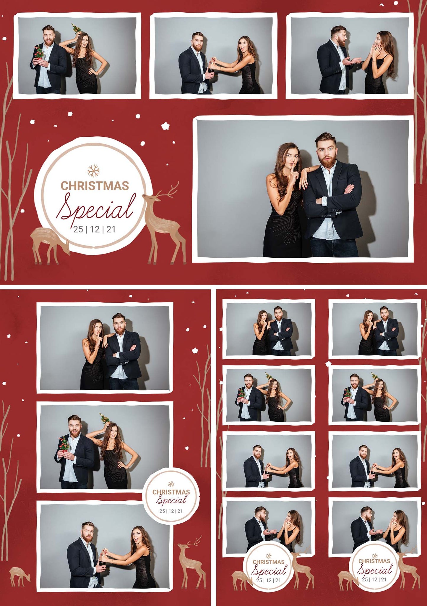 Christmas Red Woods