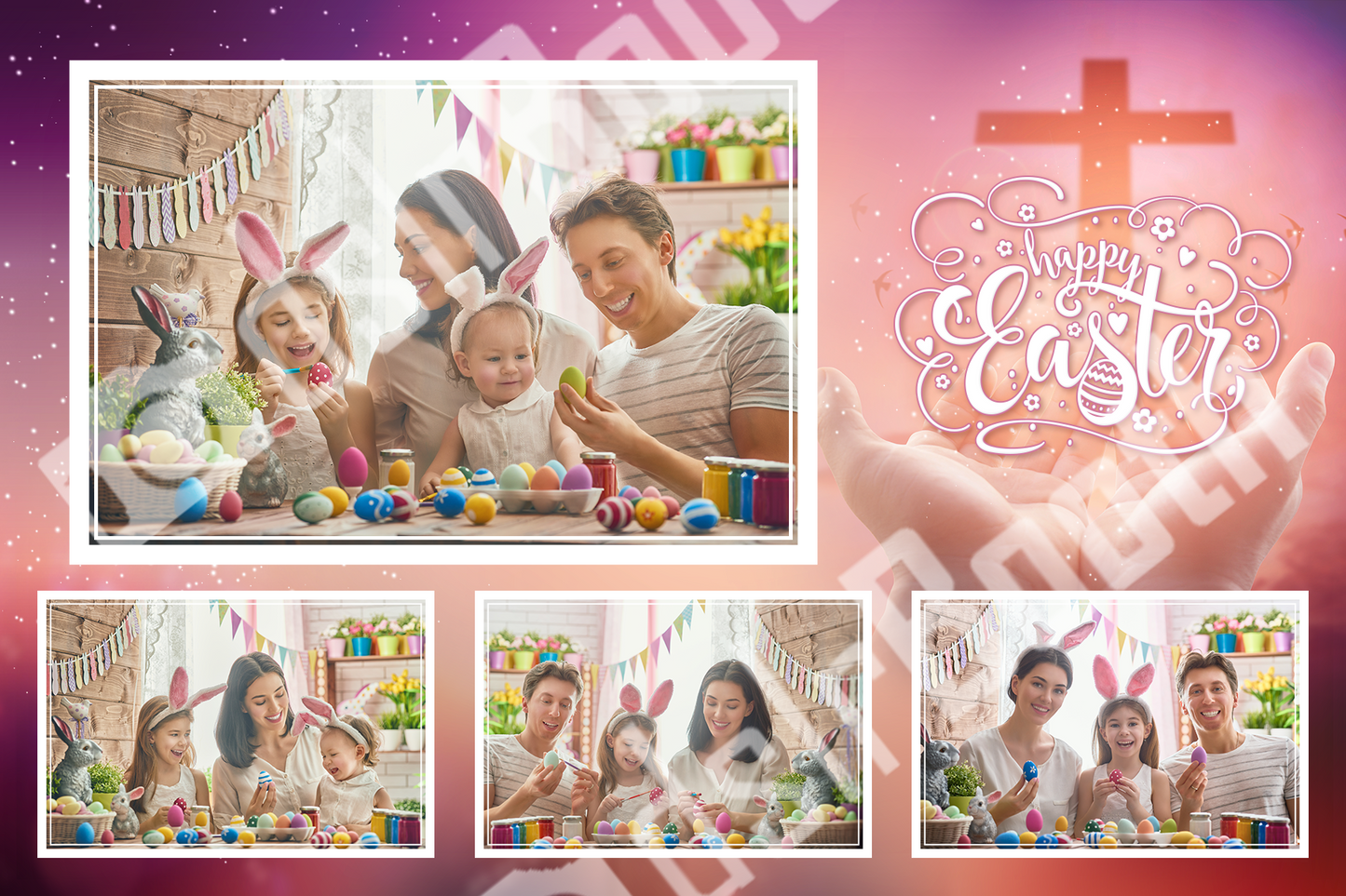Religious Easter Template