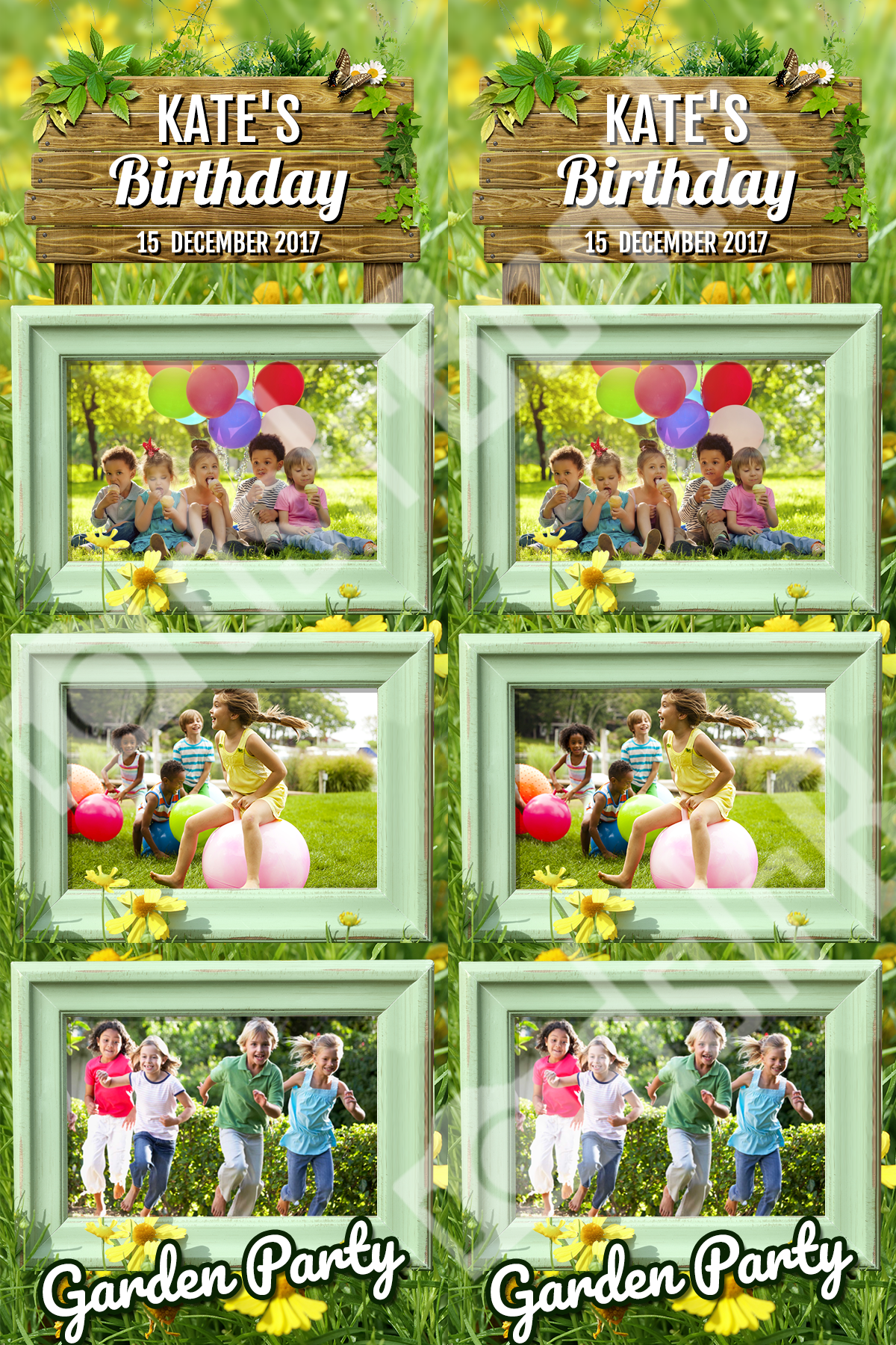 Garden Party Template