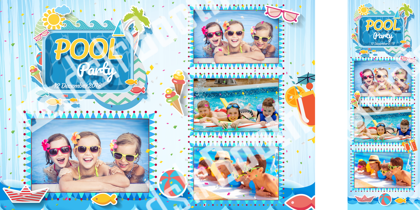 Pool Party Template
