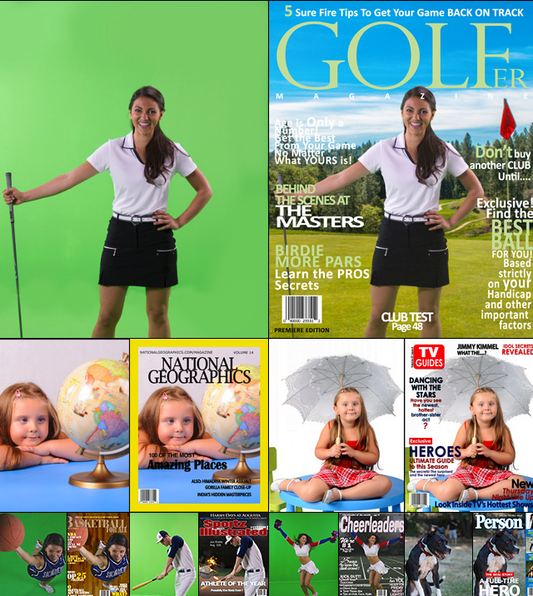 Magazine Cover Overlays