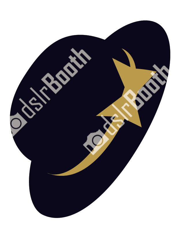 Black and Gold Photobooth Props for Download