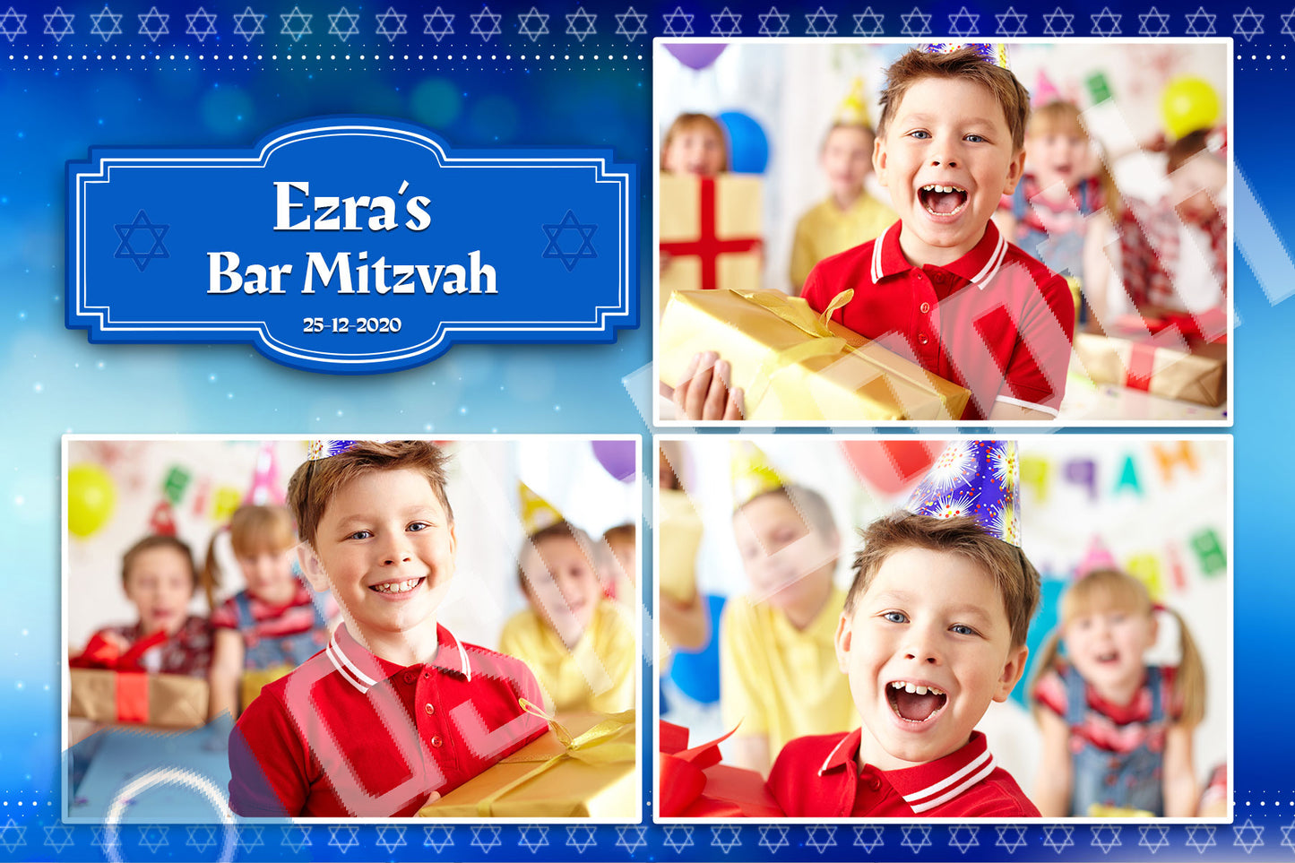 Blue Bar Mitzvah