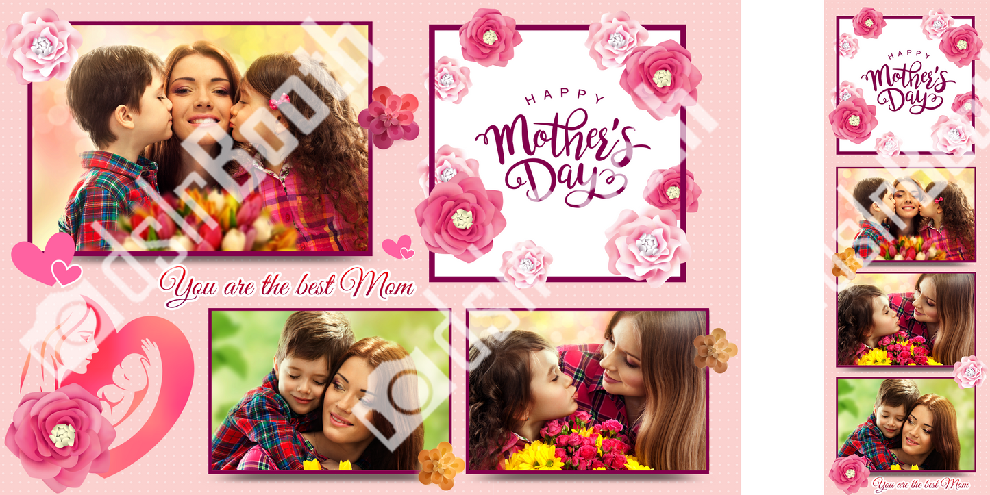 Mothers's Day Pink Template