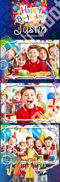 Children's Music Birthday Template