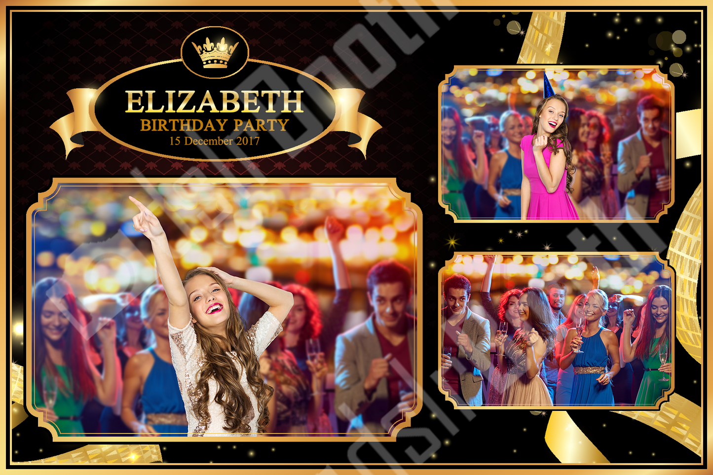 Royal Birthday Party Template